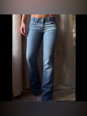 Y2K Vintage Old Navy The Flirt Flare Bootcut Jeans Low Rise Denim Women’s 1